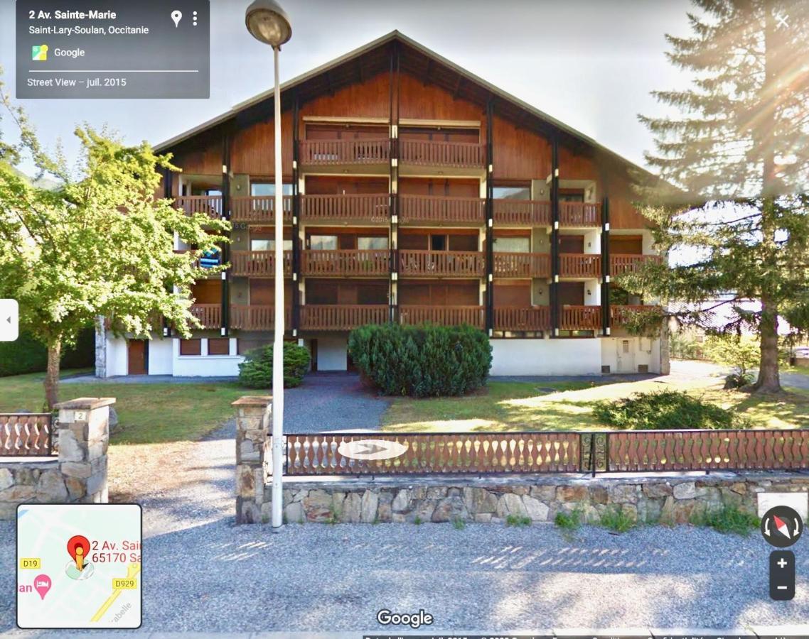T2 Centre Village - Proximite Telecabine - Vue Montagne Plein Sud - Terrasse Couverte - Balcon - Chambre 1 Lit Double En 160 - Salon 1 Canape Convertible En 140 - Cuisine Separee Saint-Lary-Soulan Exteriör bild