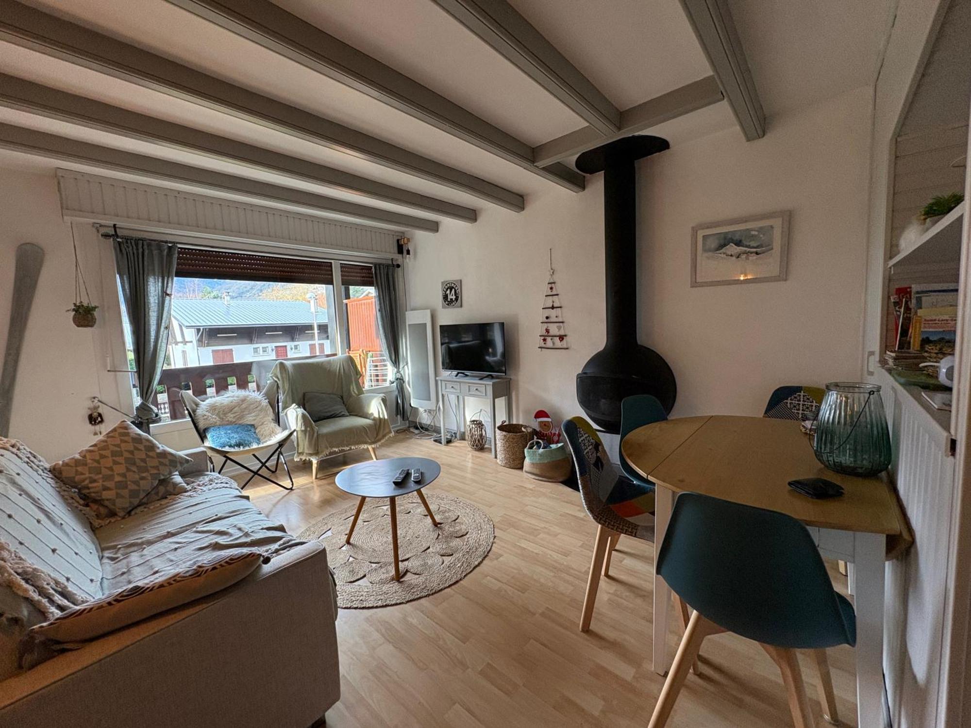 T2 Centre Village - Proximite Telecabine - Vue Montagne Plein Sud - Terrasse Couverte - Balcon - Chambre 1 Lit Double En 160 - Salon 1 Canape Convertible En 140 - Cuisine Separee Saint-Lary-Soulan Exteriör bild